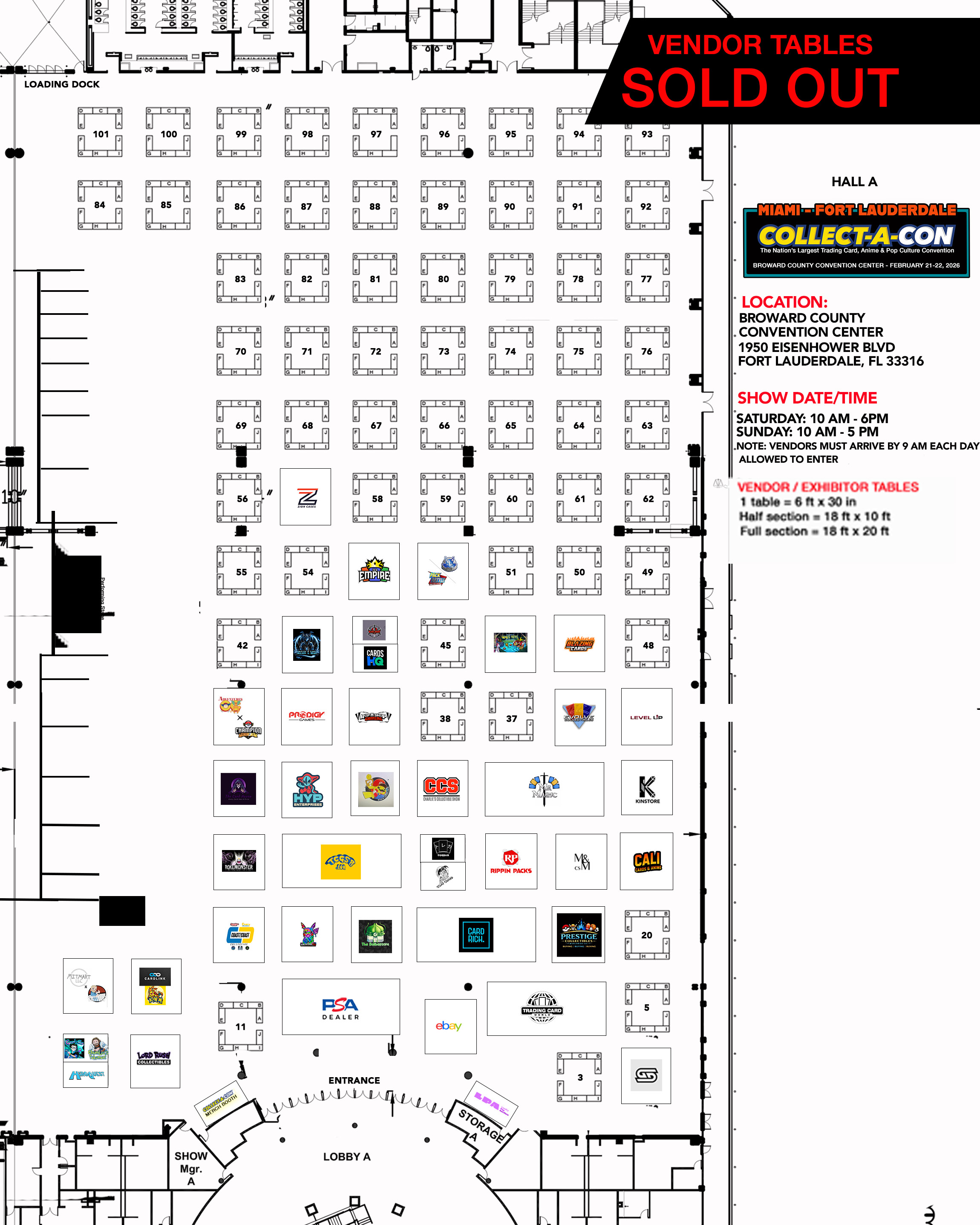 Vendor Map