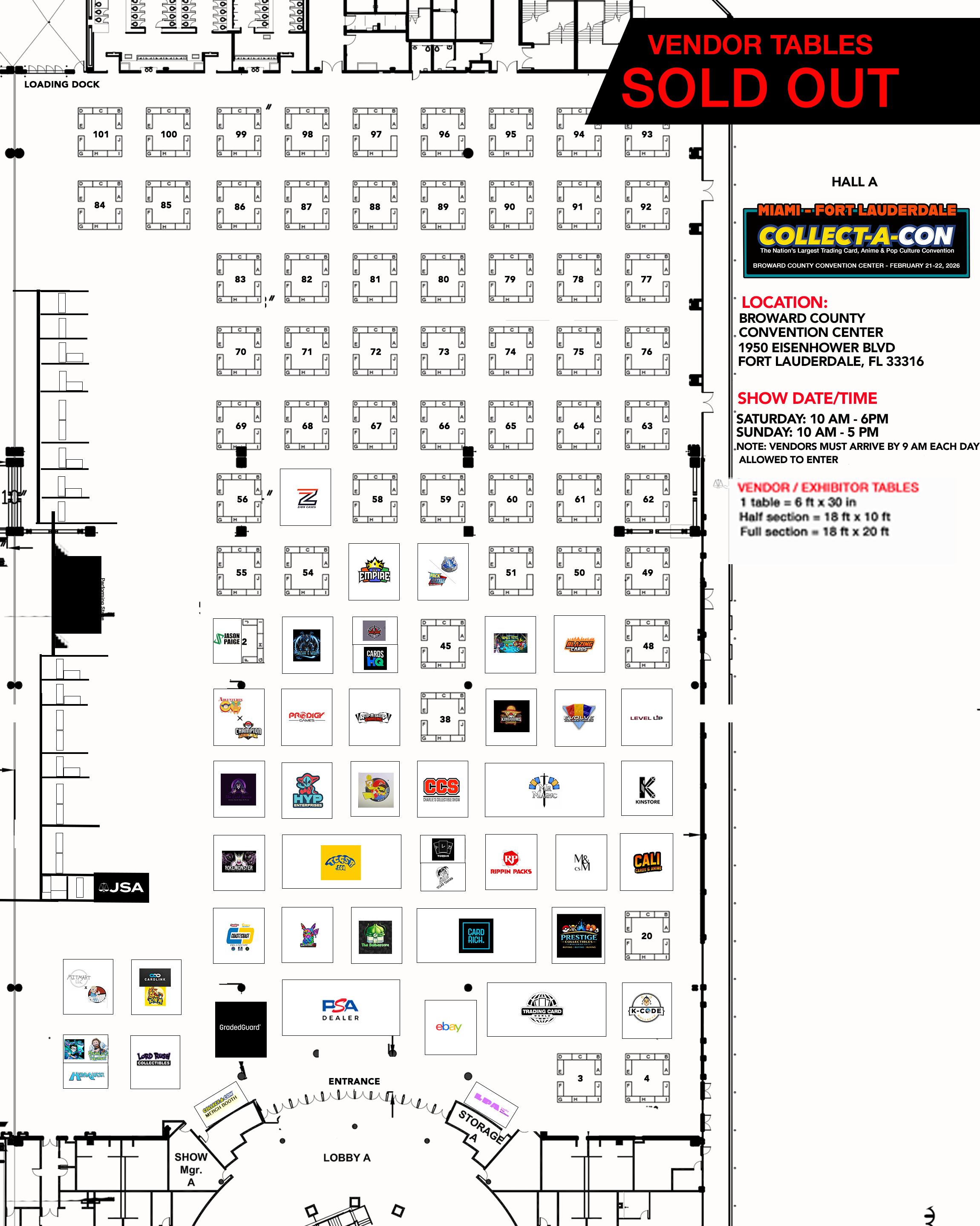 Vendor Map
