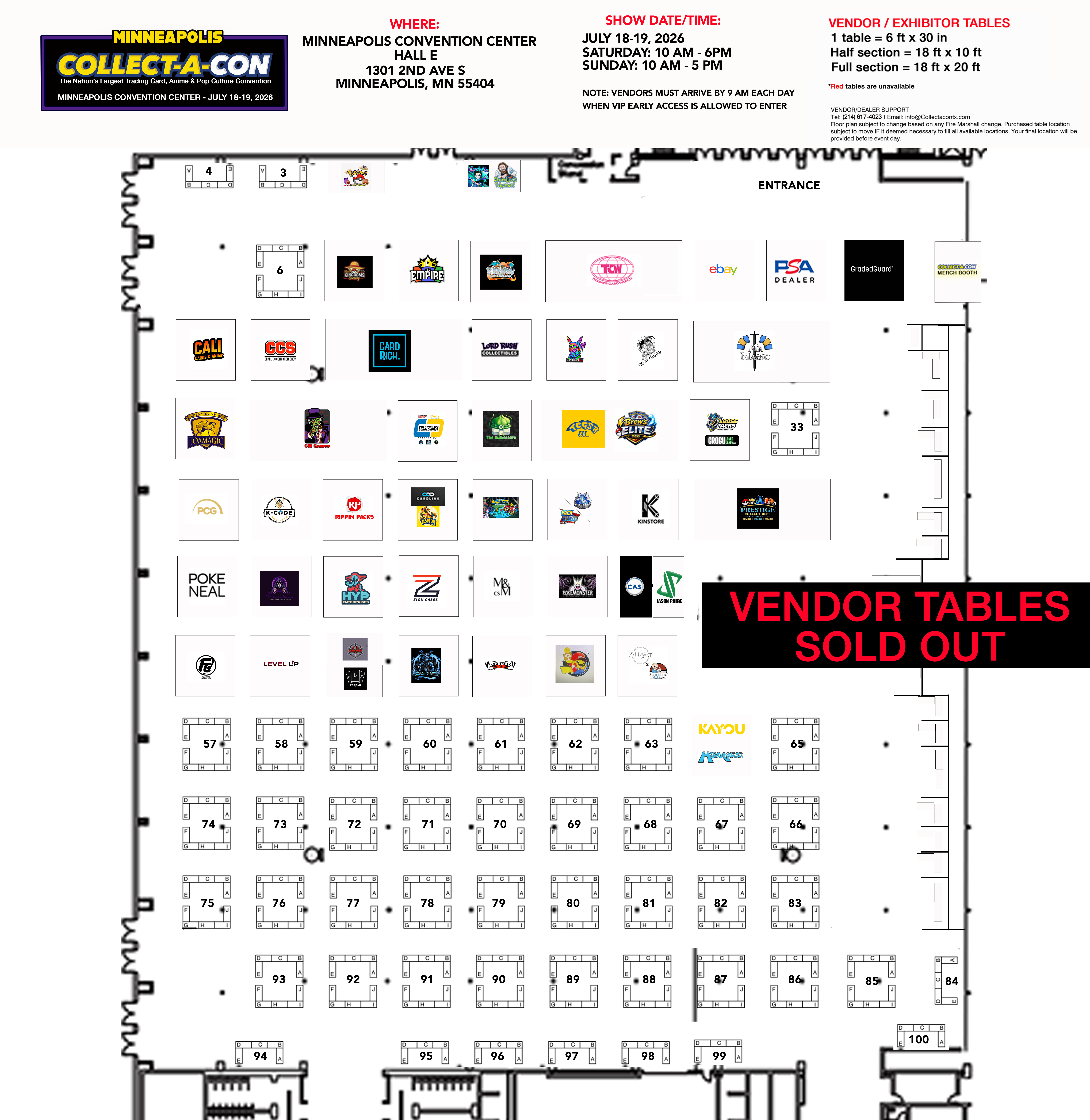 Vendor Map