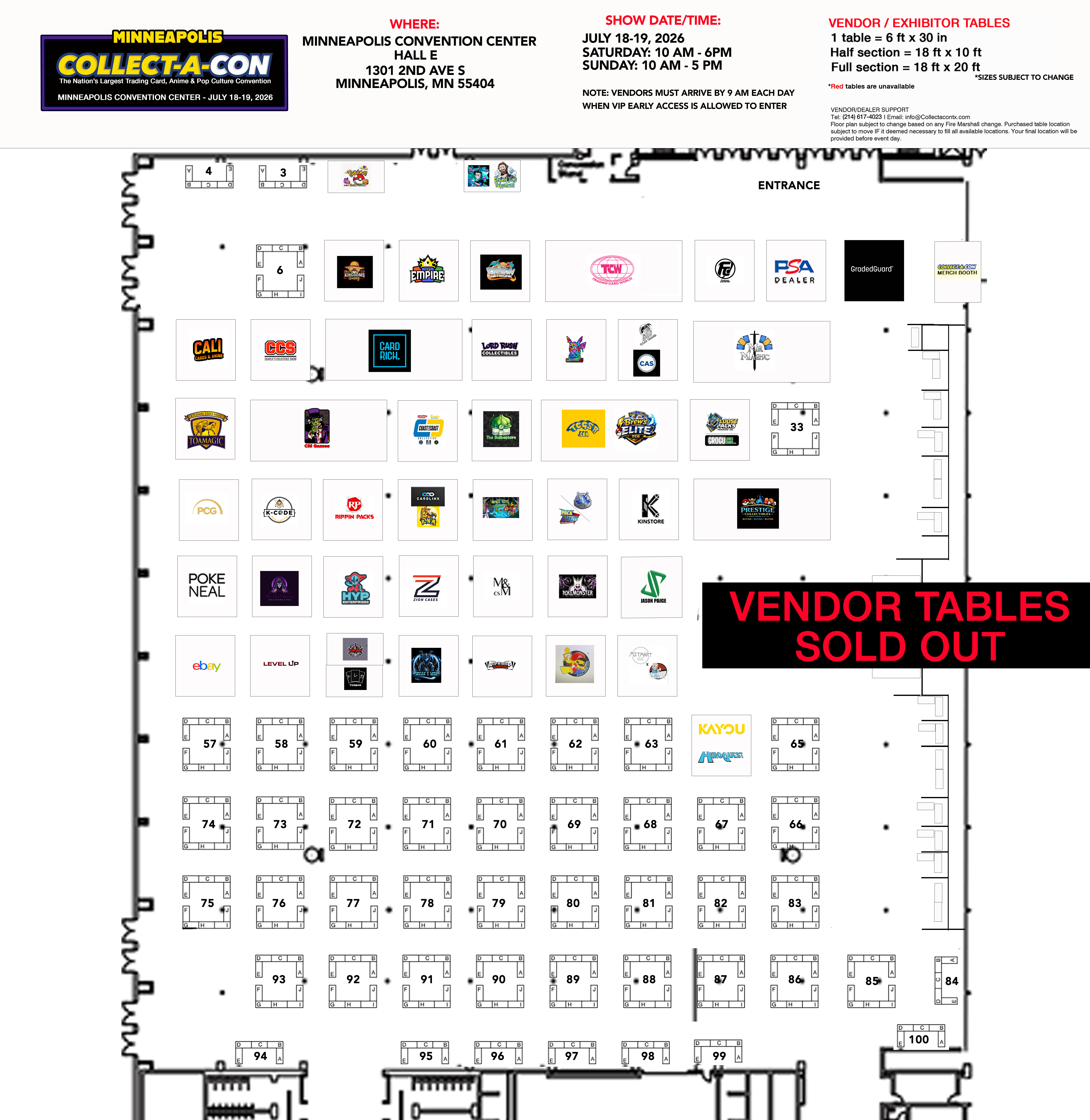 Vendor Map