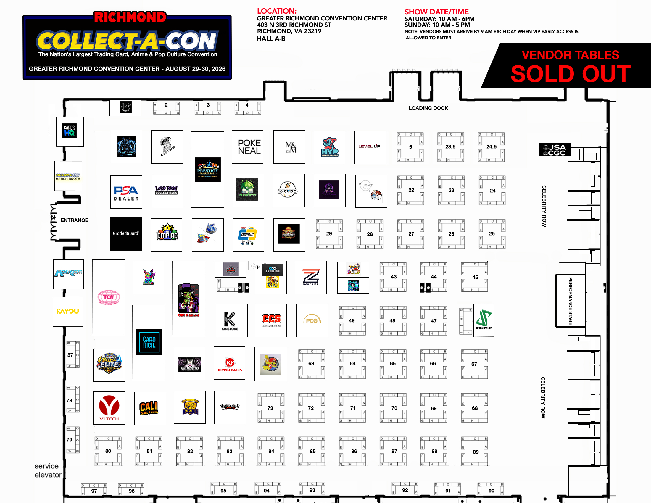 Vendor Map