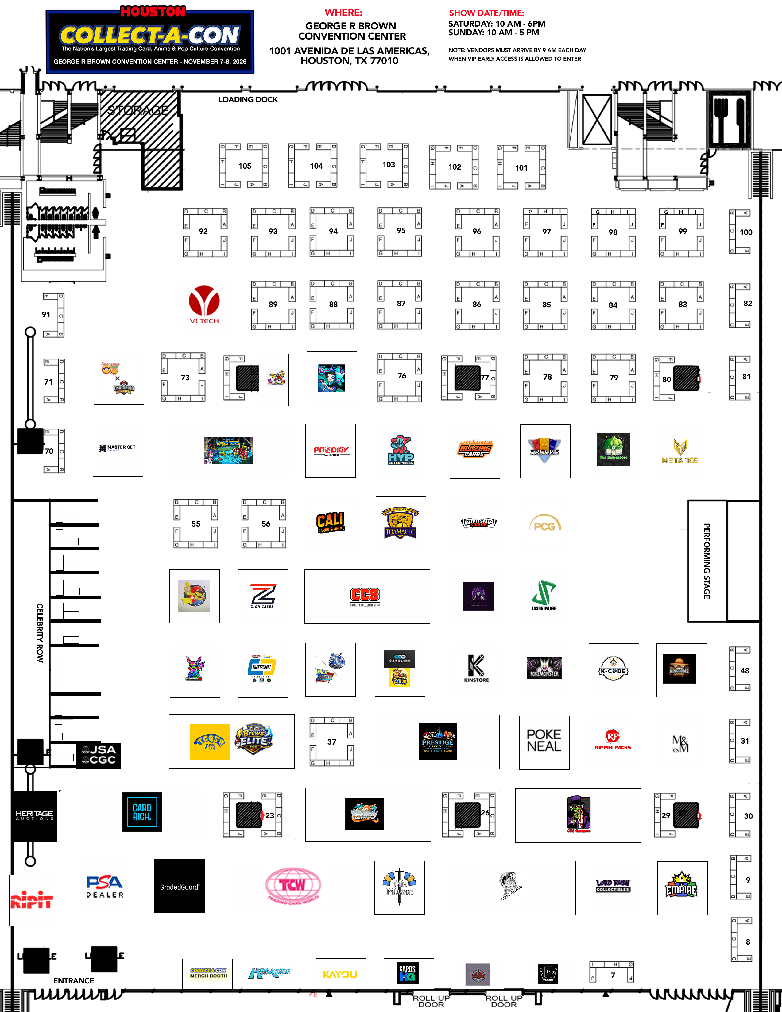 Vendor Map