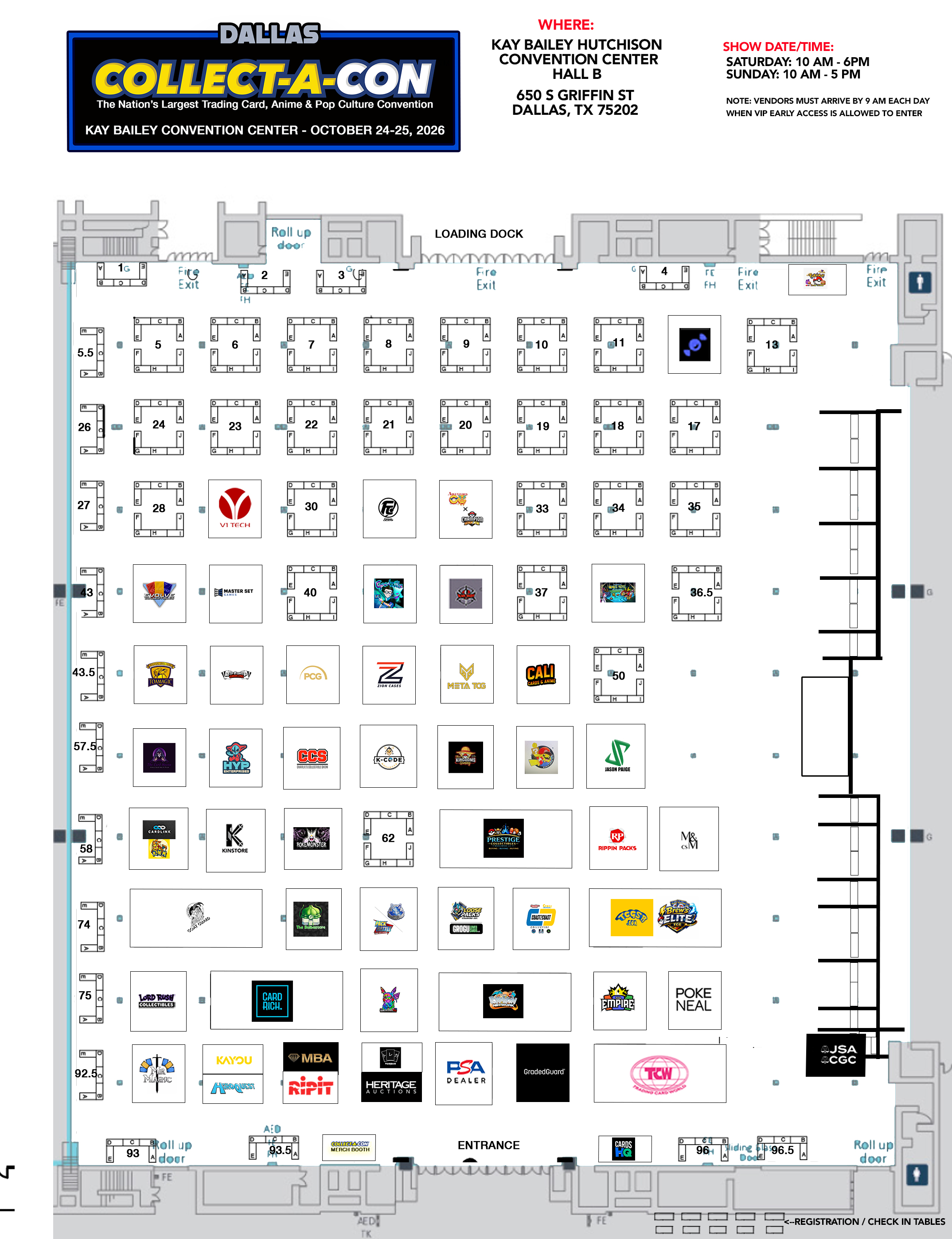 Vendor Map